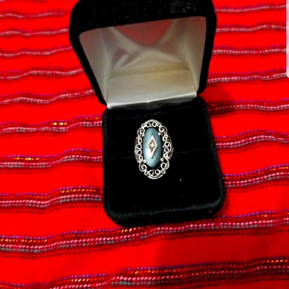 COPY - Vintage Black Onyx Ring